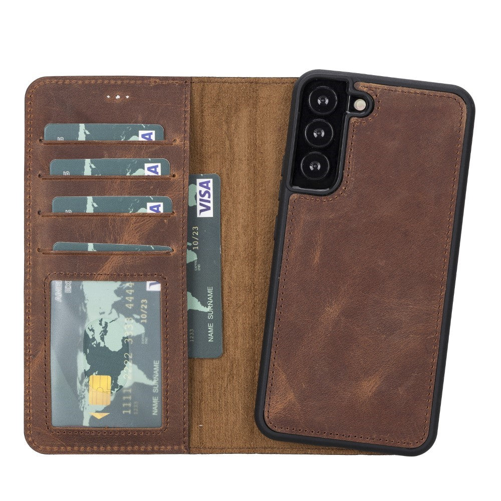 Samsung Galaxy S22 Leather Wallet Case MWWN