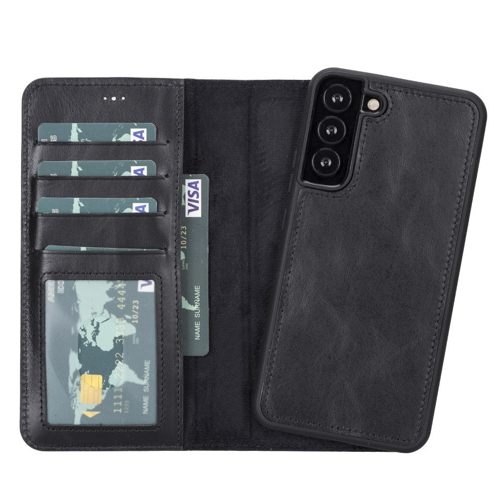 Samsung Galaxy S22 Leather Wallet Case MWWN