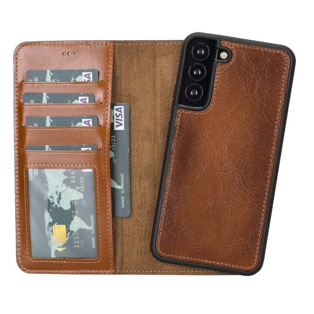 Samsung Galaxy S22 Leather Wallet Case MWWN