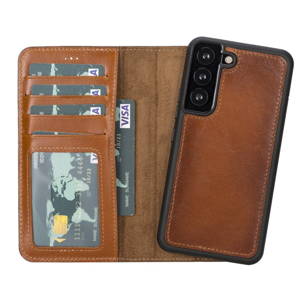 Samsung Galaxy S22 Leather Wallet Case MWWN