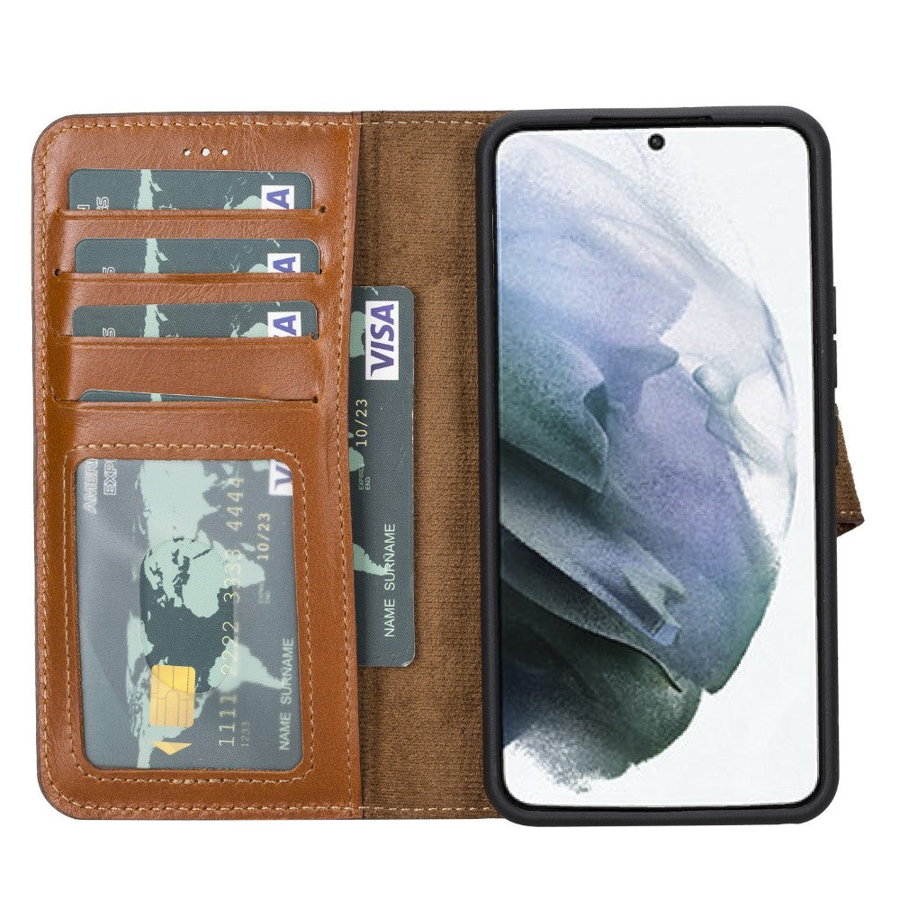 Samsung Galaxy S22 Leather Wallet Case MWWN