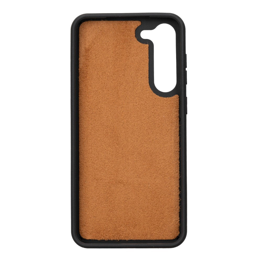 Samsung Galaxy S23 Plus Compatible Leather Wallet Case G2 Brown