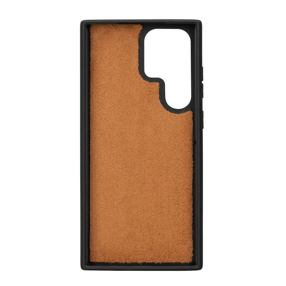 Samsung Galaxy S23 Plus Compatible Leather Wallet Case G2 Brown