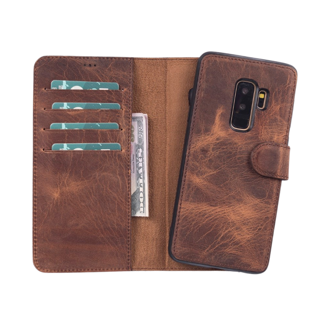 Samsung Galaxy S9 Leather Wallet Case