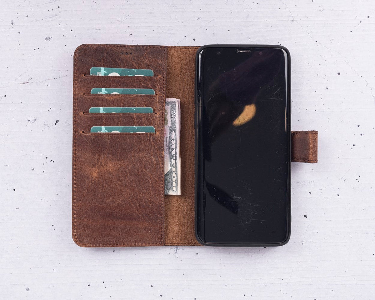 Samsung Galaxy S9 Leather Wallet Case