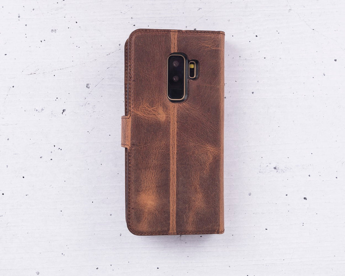 Samsung Galaxy S9 Leather Wallet Case