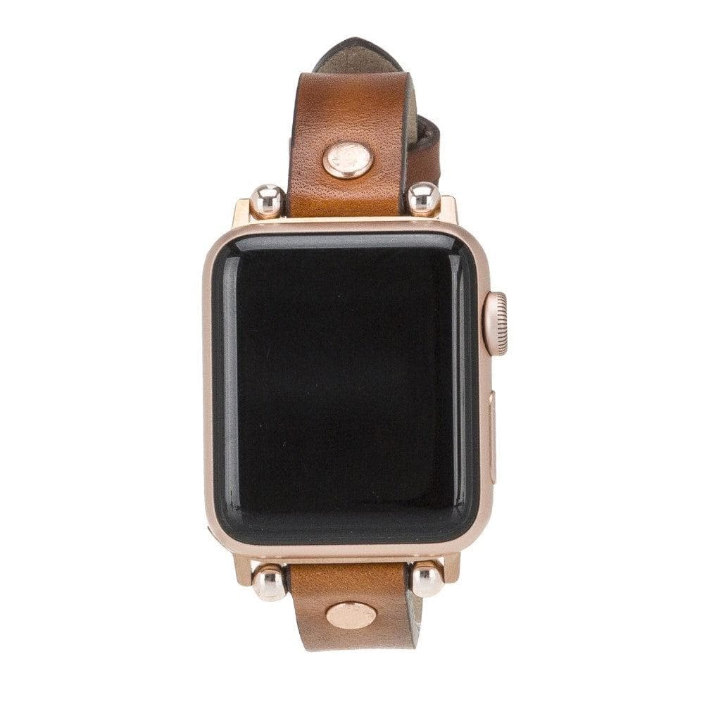 Shibden Ferro Apple Watch Leather Watch Strap