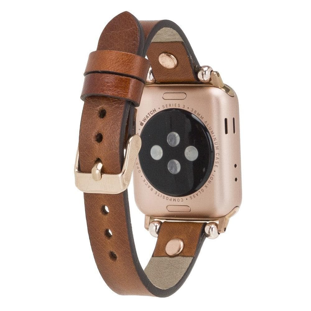 Shibden Ferro Apple Watch Leather Watch Strap