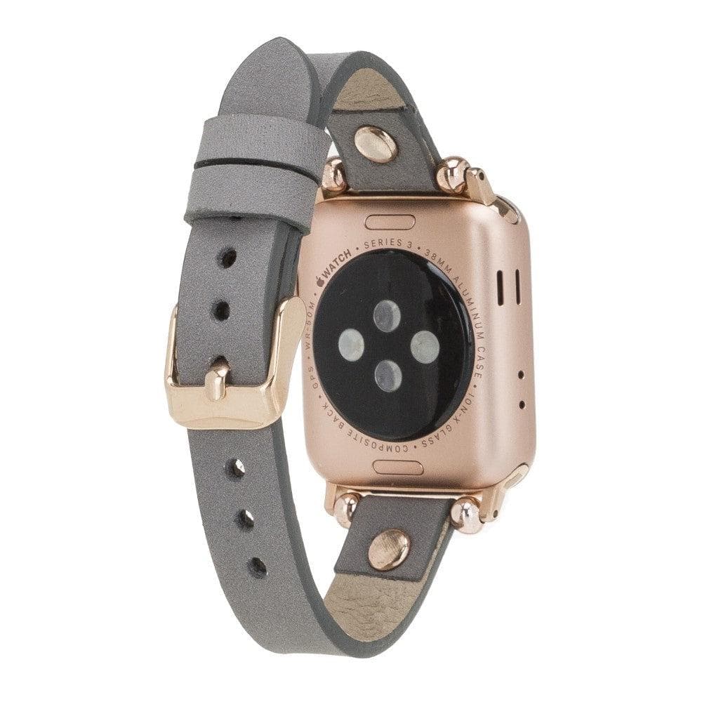 Shibden Ferro Apple Watch Leather Watch Strap