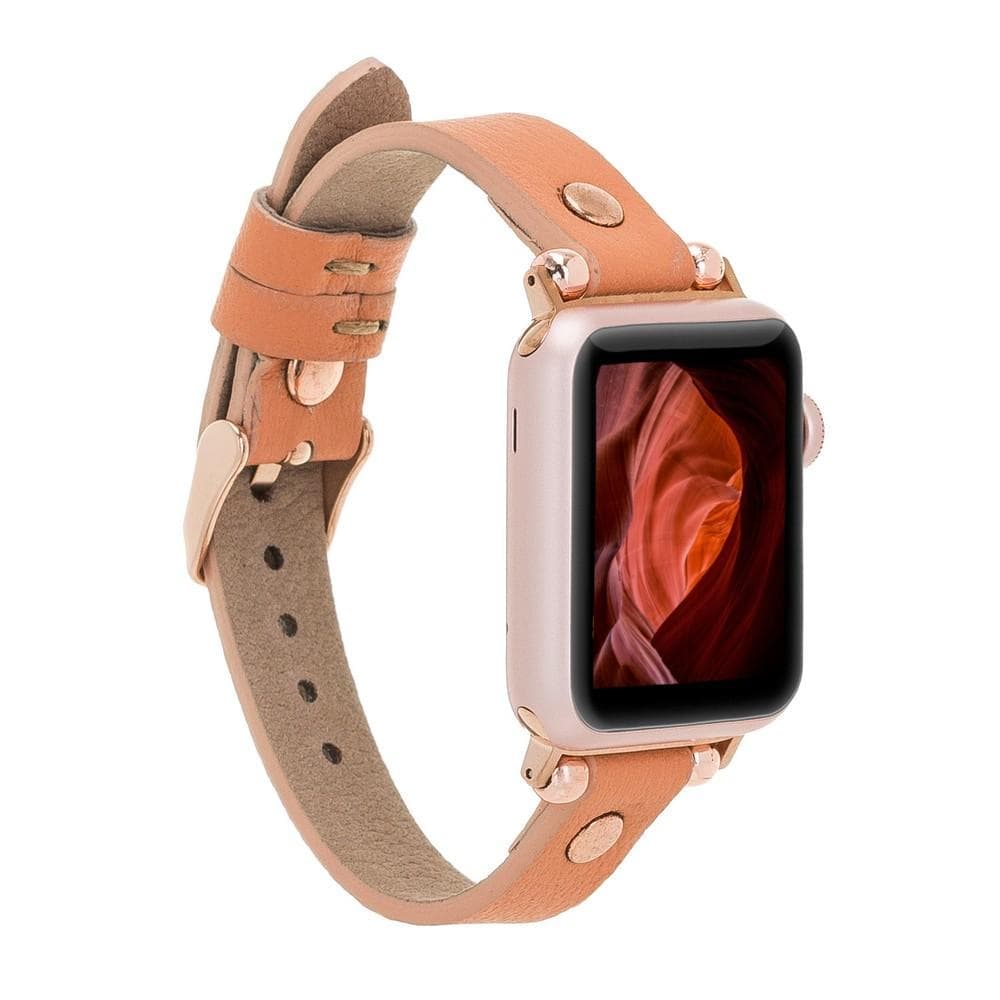 Shibden Ferro Apple Watch Leather Watch Strap