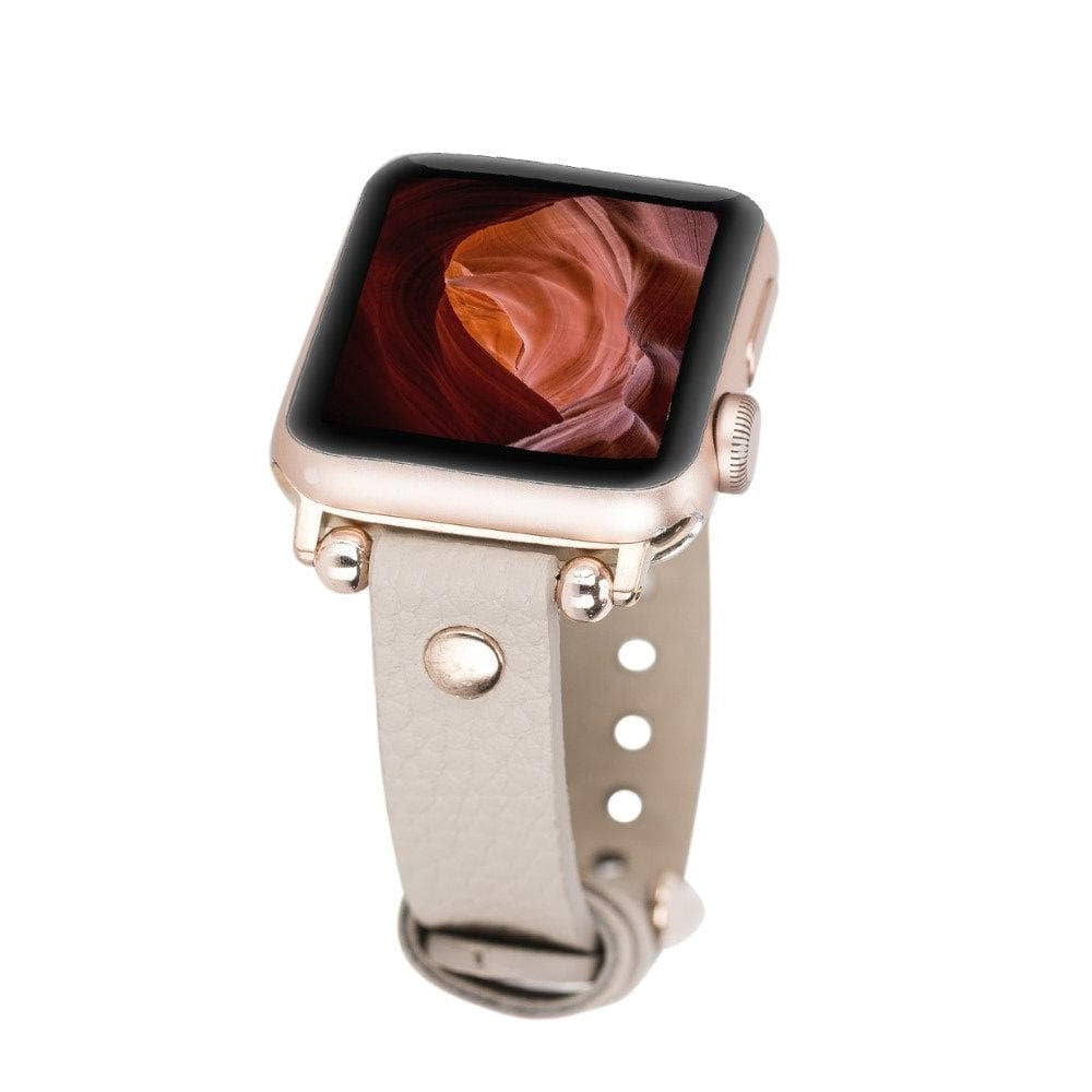 Shibden Ferro Apple Watch Leather Watch Strap