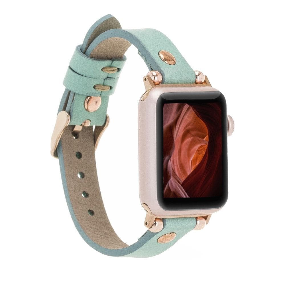 Shibden Ferro Apple Watch Leather Watch Strap