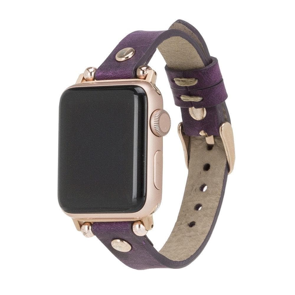 Shibden Ferro Apple Watch Leather Watch Strap