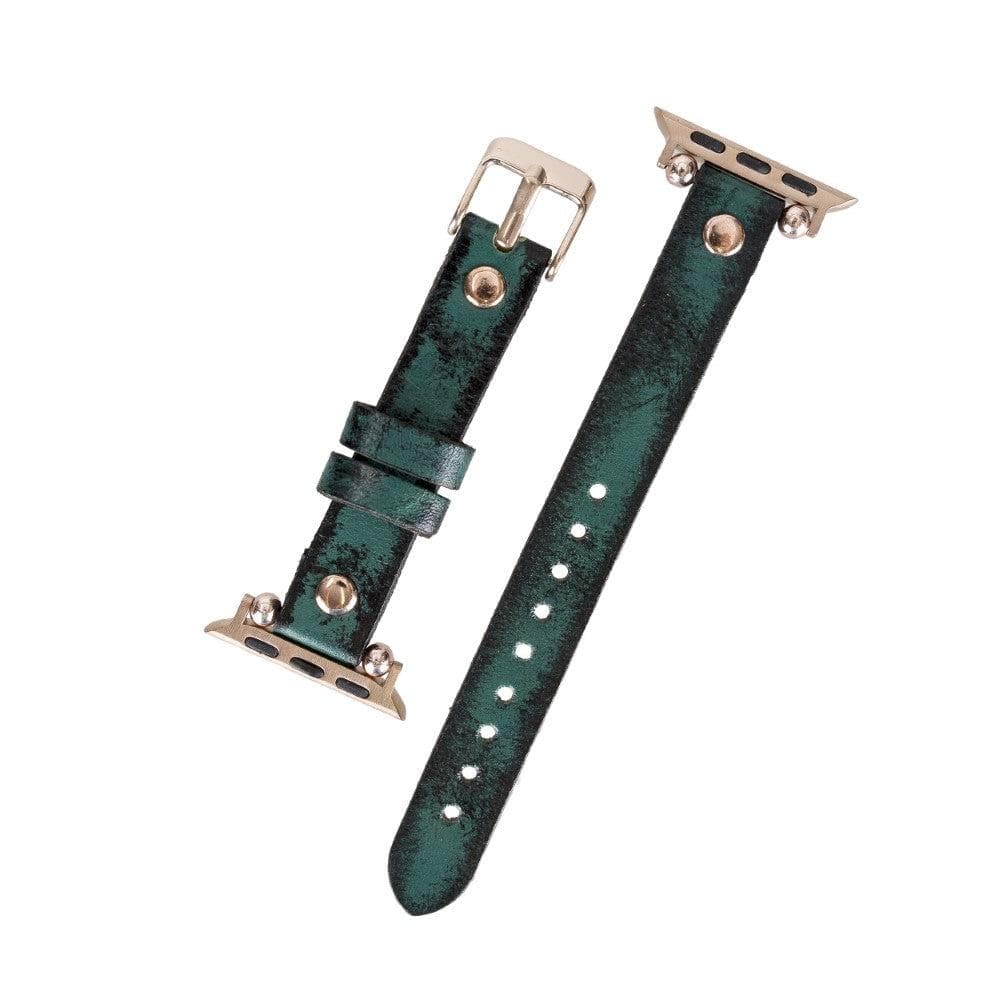 Shibden Ferro Apple Watch Leather Watch Strap