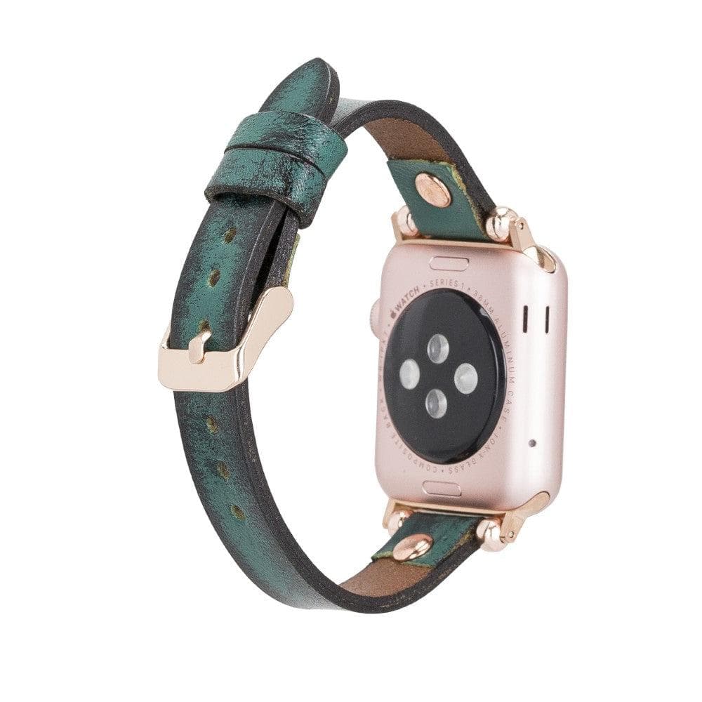 Shibden Ferro Apple Watch Leather Watch Strap