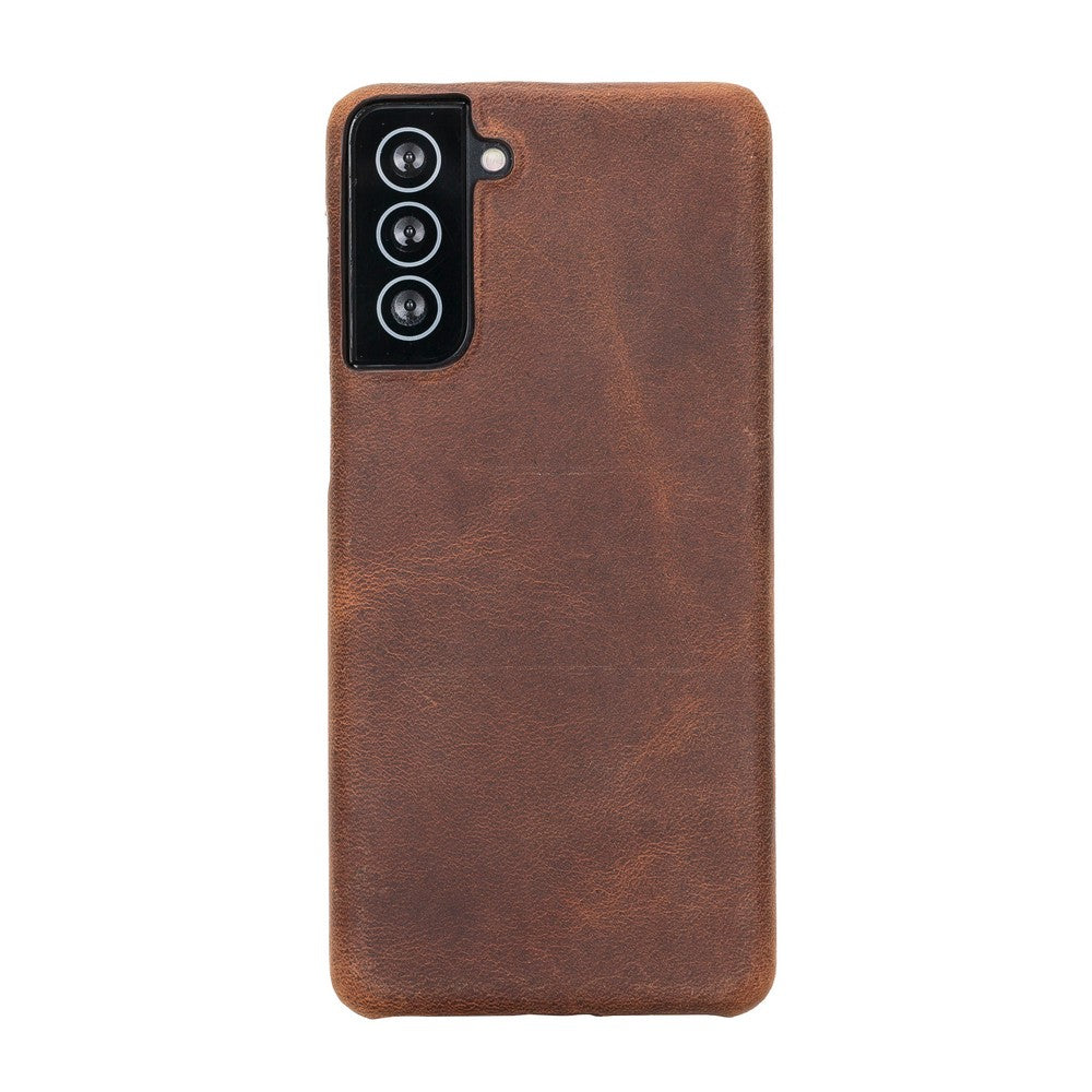 Samsung Galaxy S21 Leather Back Cover UJ